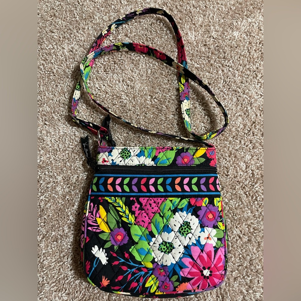 Vera Bradley floral crossbody